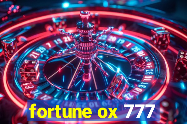 fortune ox 777